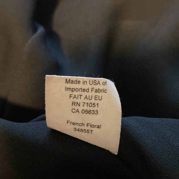 Windridge Cheryl Nash French Floral Sheer Bottom Ruffles Shirt - Picture 11 of 11